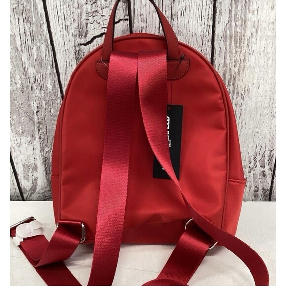 NWT Karl Lagerfeld Paris Crimson Red Mini Backpack LH0KE709